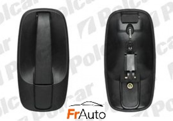 Ручка здвижної двері правої / лівої зовнішня Renault Trafic II, 8200214656, 826064615R 